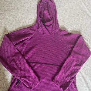 Melanzana micro grid hoodie